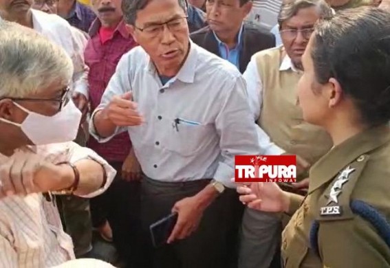 BJP Pradhan Murdered CPI-M Supporter in Kalyanpur: Police declared murder motive ‘Personal Rivalry’: Stopped Dead Body’s procession to CPI-M headquarter: Massive Protest ! BJP Pradhan Murdered CPI-M Supporter in Kalyanpur: Police declared murder motive ‘Personal Rivalry’: Stopped Dead Body’s procession to CPI-M headquarter: Massive Protest !